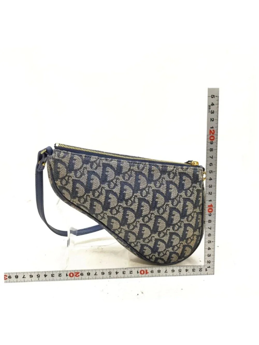 Authentic Christian Dior Trotter Saddle Pochette Shoulder Bag
